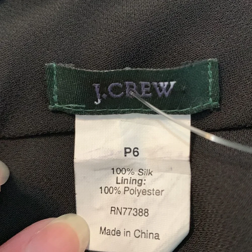 J. Crew new size